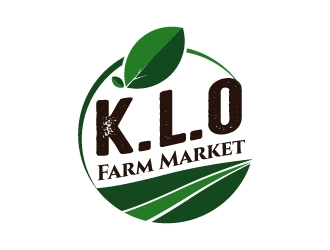 K.L.O Farm Market logo design by yans