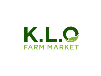 K.L.O Farm Market logo design by ammad