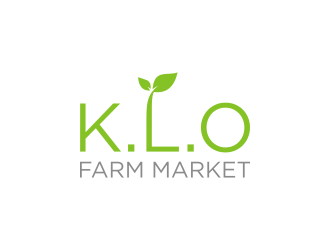K.L.O Farm Market logo design by ammad