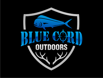 Blue Cord Outdoors logo design by haze