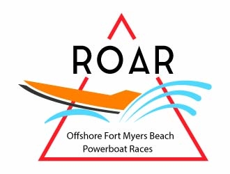 Roar Offshore Fort Myers Beach Powerboat Races logo design by chumberarto