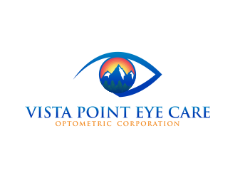 Vista Point Eye Care, Optometric Corporation logo design by dewipadi
