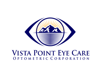 Vista Point Eye Care, Optometric Corporation logo design by AisRafa