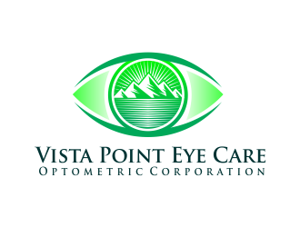 Vista Point Eye Care, Optometric Corporation logo design by AisRafa