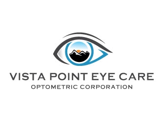 Vista Point Eye Care, Optometric Corporation logo design by Conception