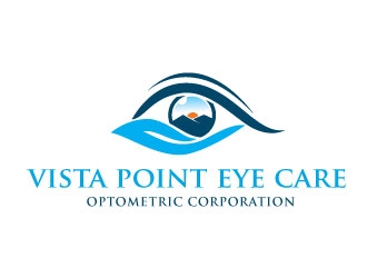 Vista Point Eye Care, Optometric Corporation logo design by Conception