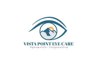 Vista Point Eye Care, Optometric Corporation logo design by jhanxtc