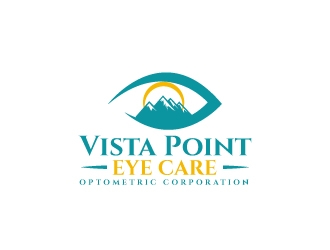 Vista Point Eye Care, Optometric Corporation logo design by Rock