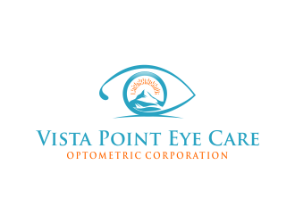 Vista Point Eye Care, Optometric Corporation logo design by andriandesain