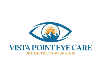 Vista Point Eye Care, Optometric Corporation logo design by moomoo