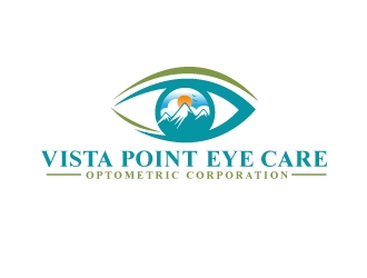 Vista Point Eye Care, Optometric Corporation logo design by fantastic4
