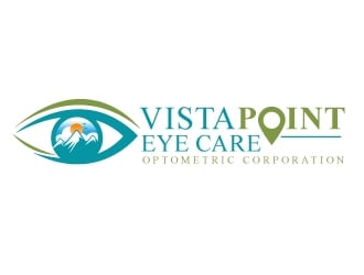 Vista Point Eye Care, Optometric Corporation logo design by fantastic4