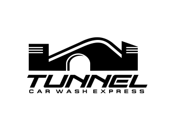 Tunnel Car Wash Express logo design by AisRafa