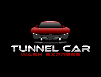 Tunnel Car Wash Express logo design by Kruger