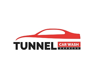Tunnel Car Wash Express logo design by marshall