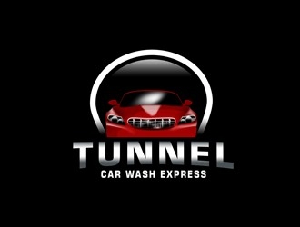 Tunnel Car Wash Express logo design by bougalla005