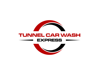 Tunnel Car Wash Express logo design by haidar