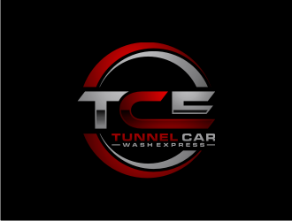 Tunnel Car Wash Express logo design by bricton