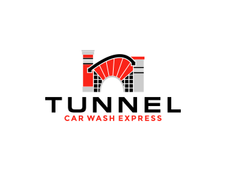 Tunnel Car Wash Express logo design by senandung