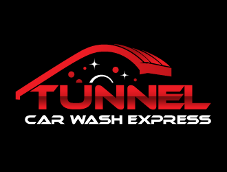 Tunnel Car Wash Express logo design by Gaze
