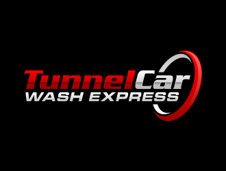 Tunnel Car Wash Express logo design by lexipej