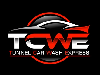 Tunnel Car Wash Express logo design by DreamLogoDesign