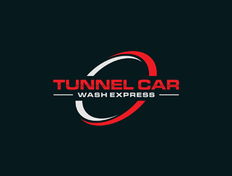 Tunnel Car Wash Express logo design by ndaru
