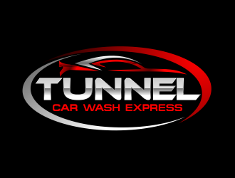 Tunnel Car Wash Express logo design by kopipanas