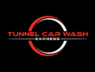 Tunnel Car Wash Express logo design by johana