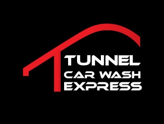 Tunnel Car Wash Express logo design by Gaze