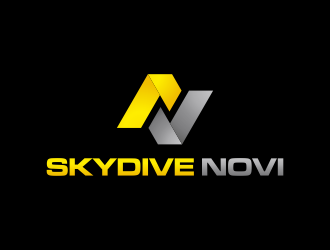 SKYDIVE NOVI logo design by dewipadi