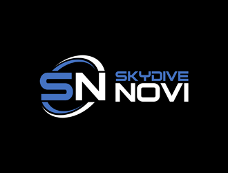 SKYDIVE NOVI logo design by johana
