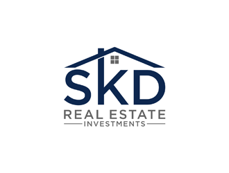 skd real estate investments logo design by johana
