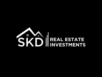 skd real estate investments logo design by ammad