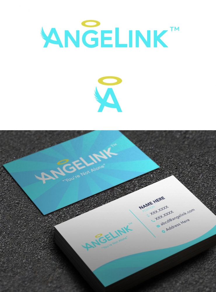 AngeLink  logo design by KHAI