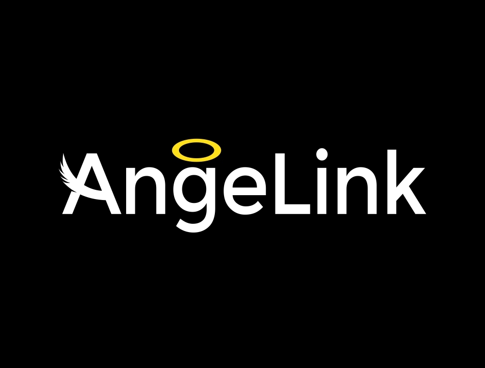 AngeLink  logo design by mykrograma