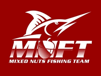 Mixed Nuts Fishing Team logo design by aura
