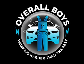 Overall Boys logo design by CreativeMania