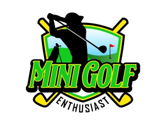 Mini Golf Enthusiast logo design by daywalker