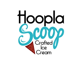 Hoopla Scoops logo design by ingepro