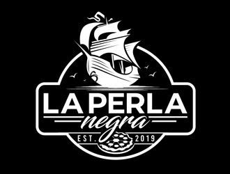 La Perla Negra logo design by DreamLogoDesign