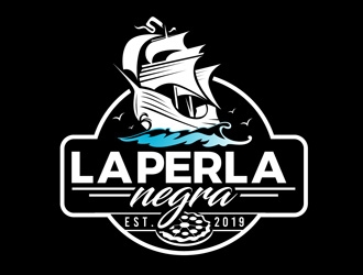 La Perla Negra logo design by DreamLogoDesign