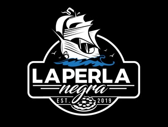 La Perla Negra logo design by DreamLogoDesign
