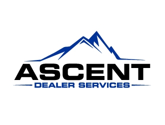 Ascent Dealer Services  logo design by ElonStark