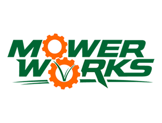 MowerWorks logo design by Coolwanz