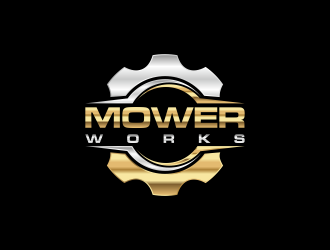 MowerWorks logo design by dewipadi