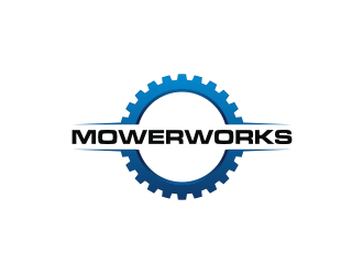MowerWorks logo design by mbamboex