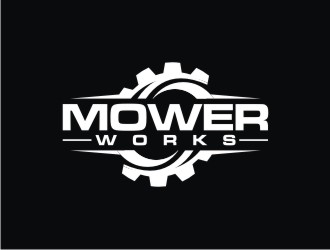MowerWorks logo design by agil