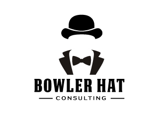 Bowler Hat Consulting logo design by emberdezign