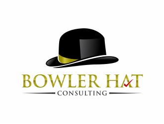 Bowler Hat Consulting logo design by mutafailan